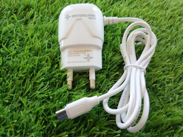 USB + Fixed Cable Charger